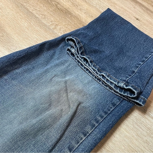 Wrangler Jeans Mens 36x32 Blue Denim Straight Leg Premium Quality Fits 38x30 - Picture 15 of 16